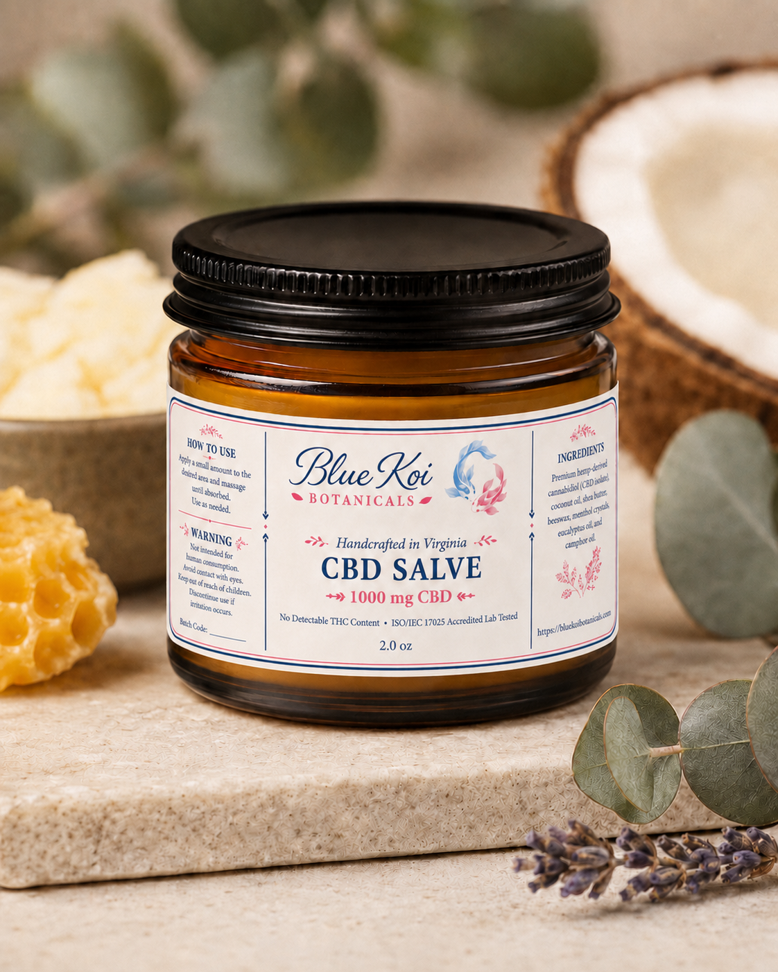 2.0 oz 1000 mg CBD Salve product photo
