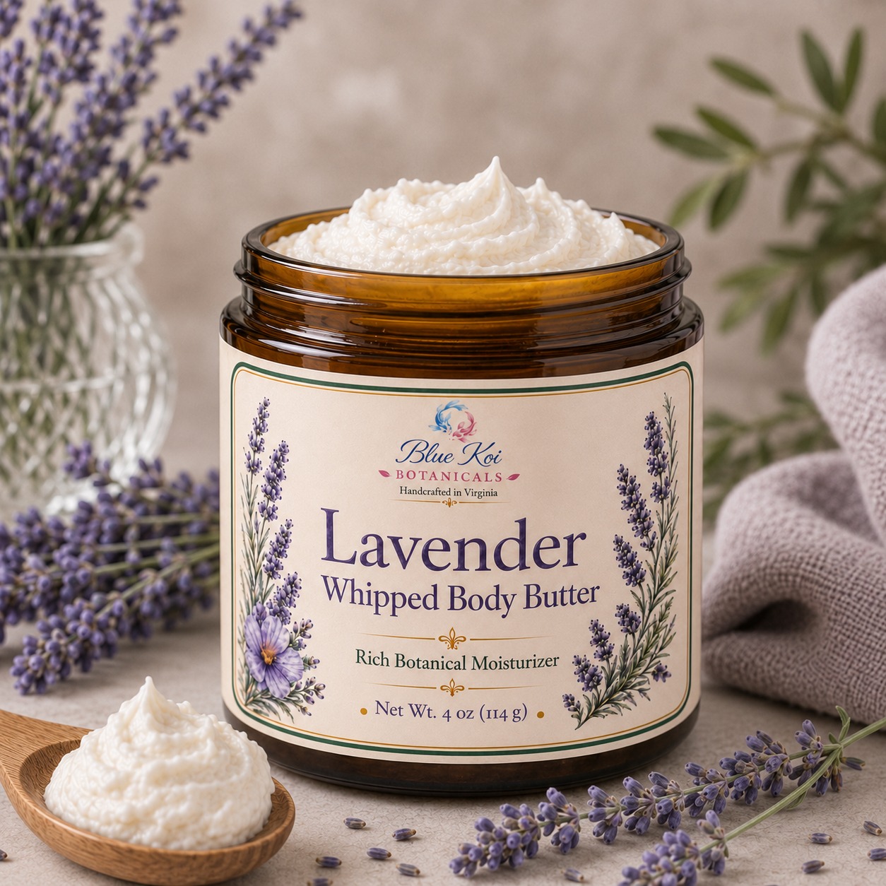 Lavender Whipped Body Butter product photo