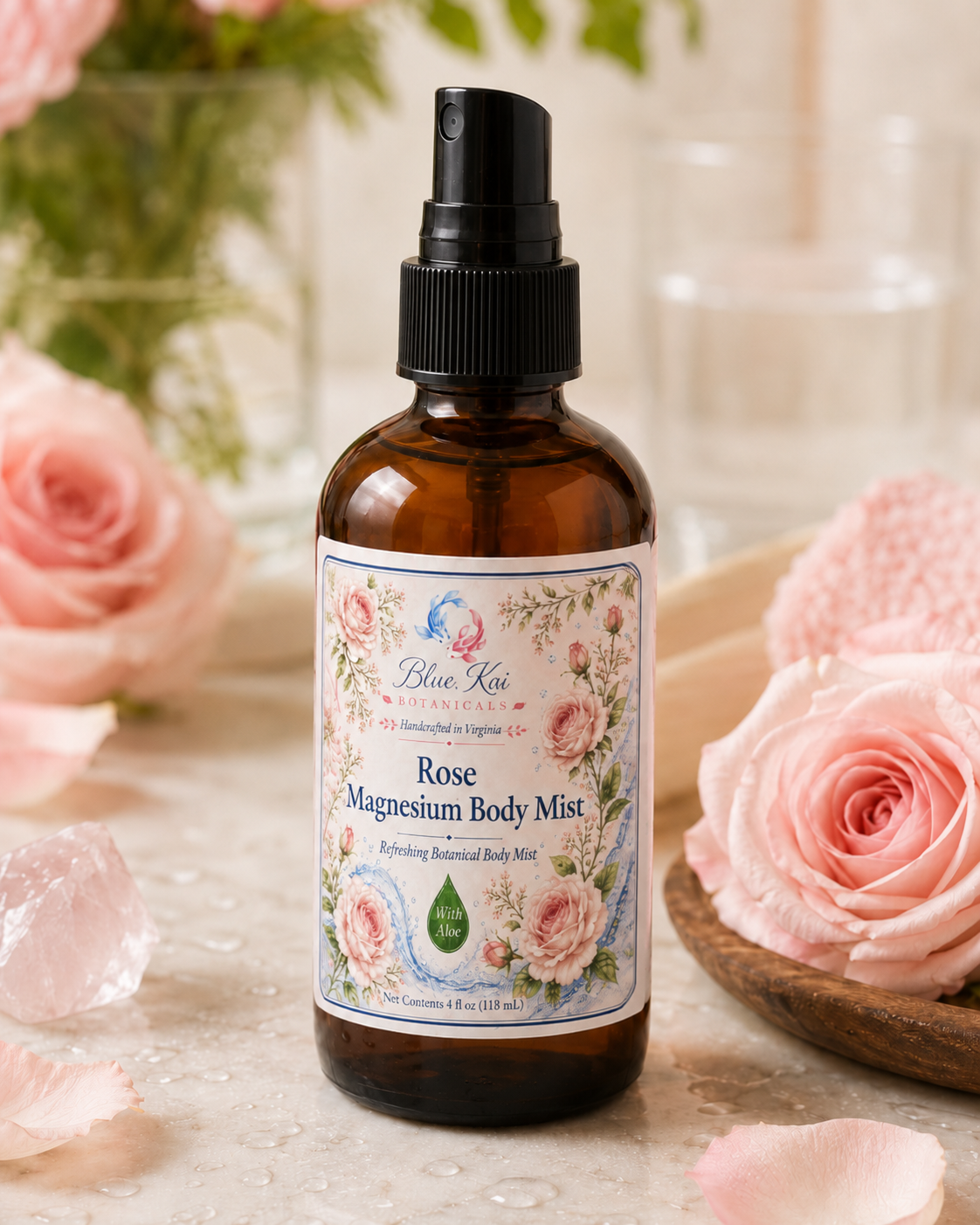 Rose Magnesium Body Mist product photo