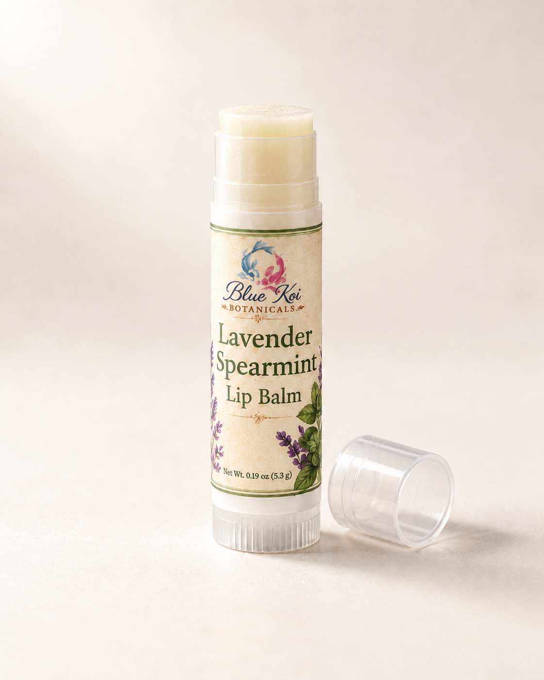 Blue Koi Lavender Spearmint Lip Balm